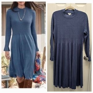 Sundance feminine, elegant dress, blue, Sz L
